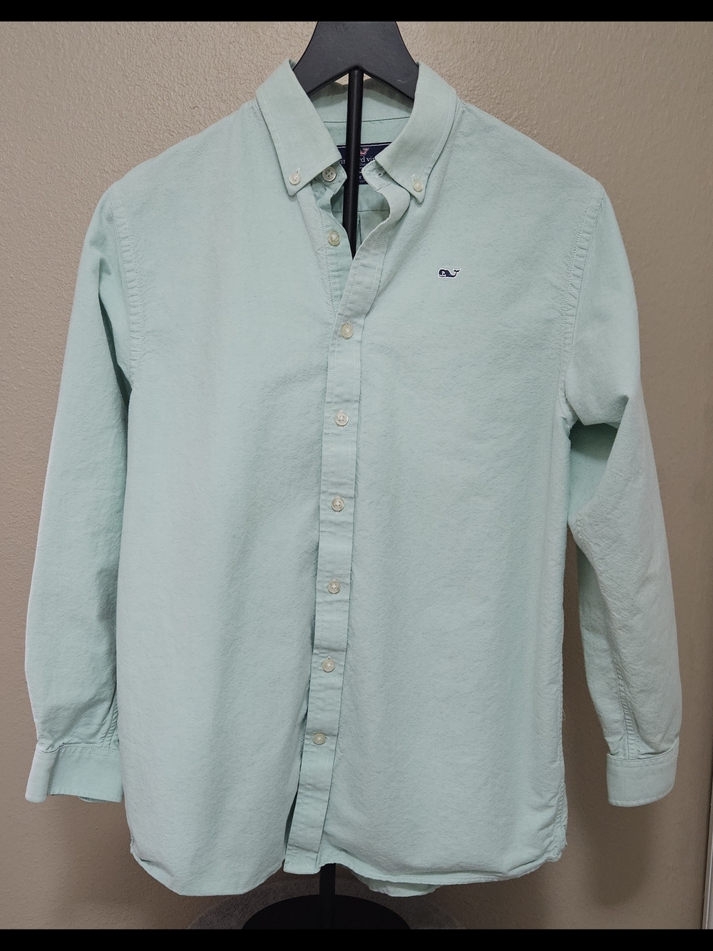 Vineyard Vines Classic Button-Down Shirt in Mint